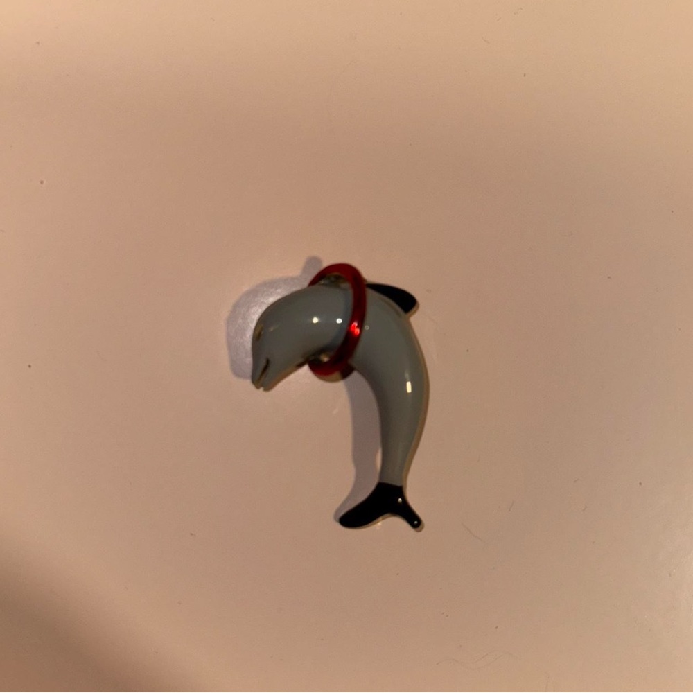 Gray Dolphin pin